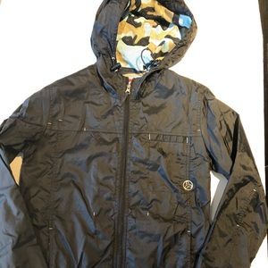Orb lightweight foldable rain shower jacket